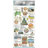 'Kanagawa (prefecture)' Otonano-Zukan Paper stickers