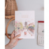 Journal de voyage illustré A5 « Kyoto : temple Kiyomizu au printemps »