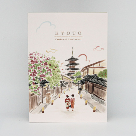 Illustrated A5 Travel Journal "Kyoto: Hokanji temple"