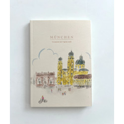 Illustriertes A5 Reisetagebuch „Munich“