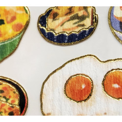'Egg dishes' Otonano-Zukan Paper stickers