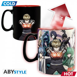 One Punch Man - mug thermo réactif