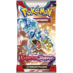 [en allemand] Cartes Pokémon Karmesin Purpur 1 booster