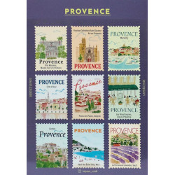 « Provence » Autocollants décoratifs en forme de...