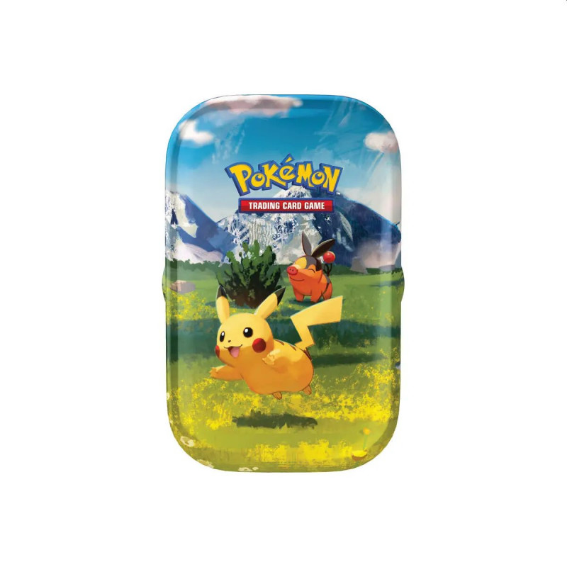 [du 20.2.][max. 1][en allemand] Pikachu - Erhabene Helden Mini Tin - cartes Pokemon