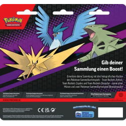 [ab 16.2.] 2er Blister mit Zapdos Münze - Pokémon Karten