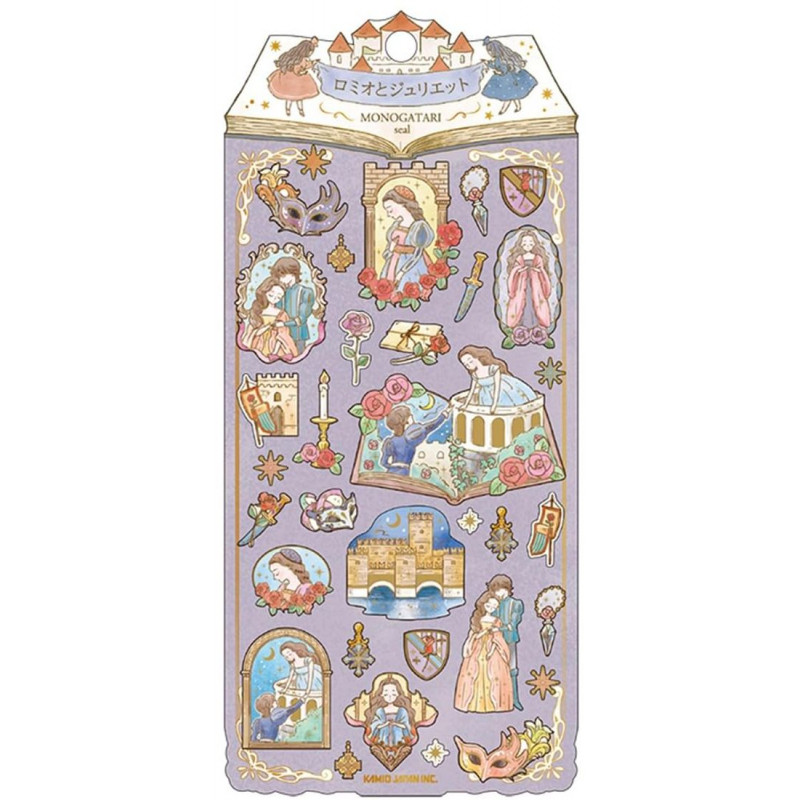 'Romeo and Juliet' MONOGATARI paper stickers