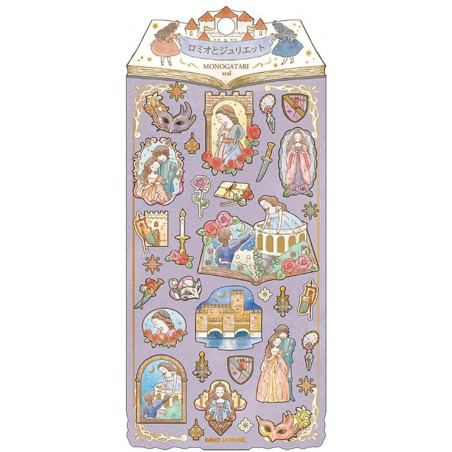'Romeo and Juliet' MONOGATARI paper stickers