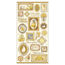'Flowers Bloom' Kitera Spineseal stickers