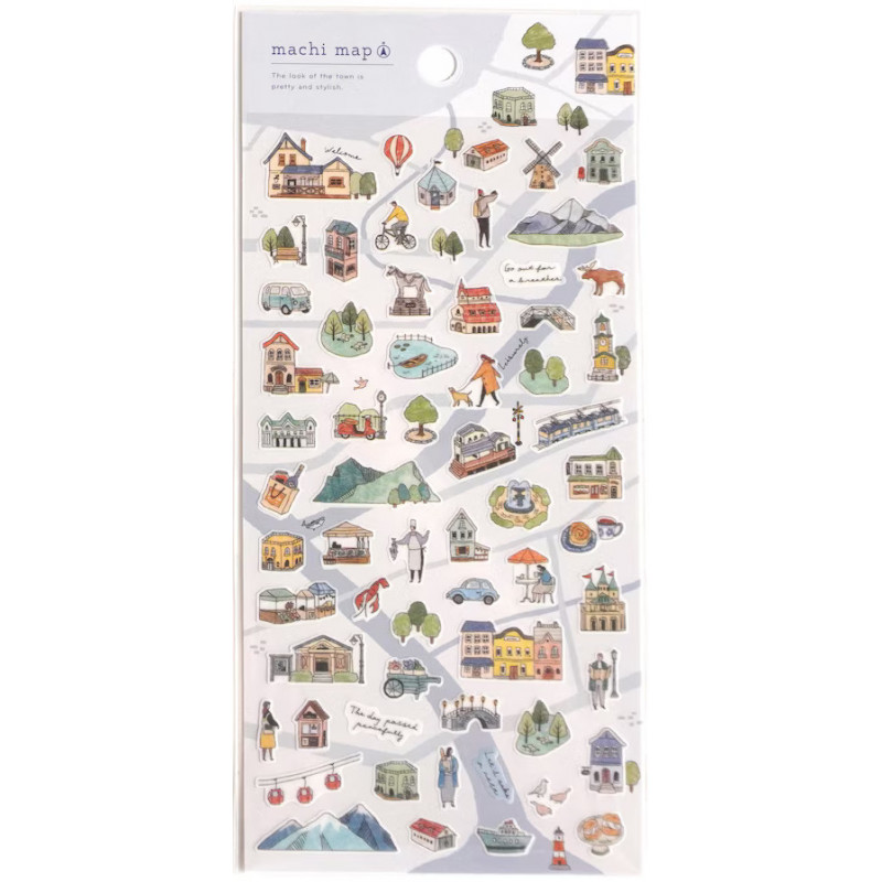 'White City' Machi Map stickers