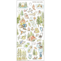 'Bird Watching' With Nature stickers