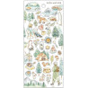 'Hiking' With Nature stickers