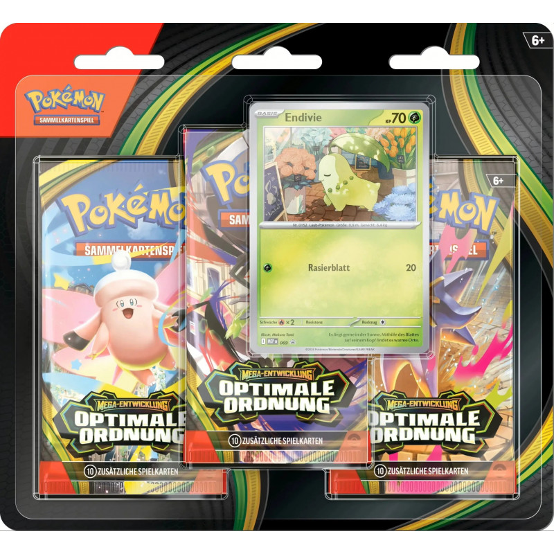 [from 27.3.][German edition] Optimale Ordnung 3 pack blister - Optimale Ordnung - Pokémon Cards Mega Entwicklung