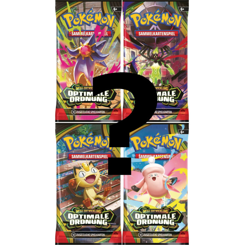 [du 27.3.][en allemand] Optimale Ordnung 1 Booster - Cartes Pokémon