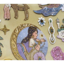 'One Thousand and One Nights' MONOGATARI paper stickers