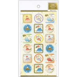 'Mount Fuji' Japanese Style stickers