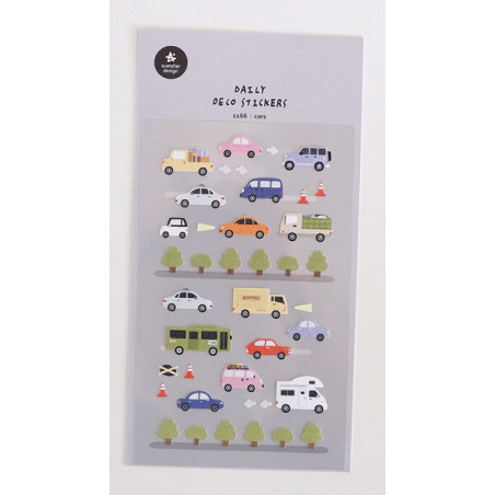 Les voitures - Daily Deco Stickers autocollants