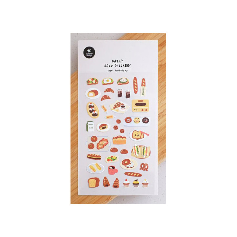 Food Trip - Daily Deco Stickers