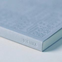 le cahier Vienna (rouge) - par The City Works
