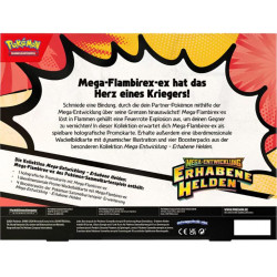 [from 24.4.][sold-out online][German edition] Erhabene Helden Mega-Flambirex-ex Kollektion - Pokémon Cards