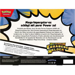 [from 24.4.][sold-out online][German edition] Erhabene Helden Mega-Impergator-ex Kollektion - Pokémon Cards