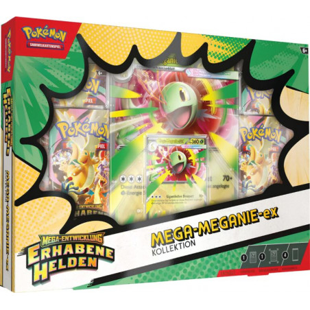 [from 24.4.][sold-out online][German edition] Erhabene Helden Mega-Meganie-ex Kollektion - Pokémon Cards