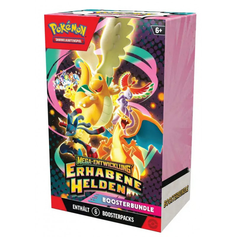 [from 24.4.][sold-out online][German edition] Erhabene Helden Booster bundle - Pokémon Cards
