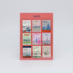 « Paris vol.2 » Autocollants décoratifs en forme de...