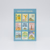 'Mont Saint Michel' postage stamp shaped deco stickers - by Pansydaisy