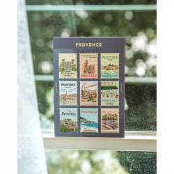 'Provence' Deko-Aufkleber in Briefmarkenform – von Pansydaisy
