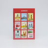 « London » Autocollants décoratifs en forme de timbres-poste - par Pansydaisy