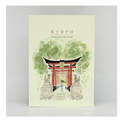 Illustrated A5 Travel Journal "Kyoto: Inari temple"