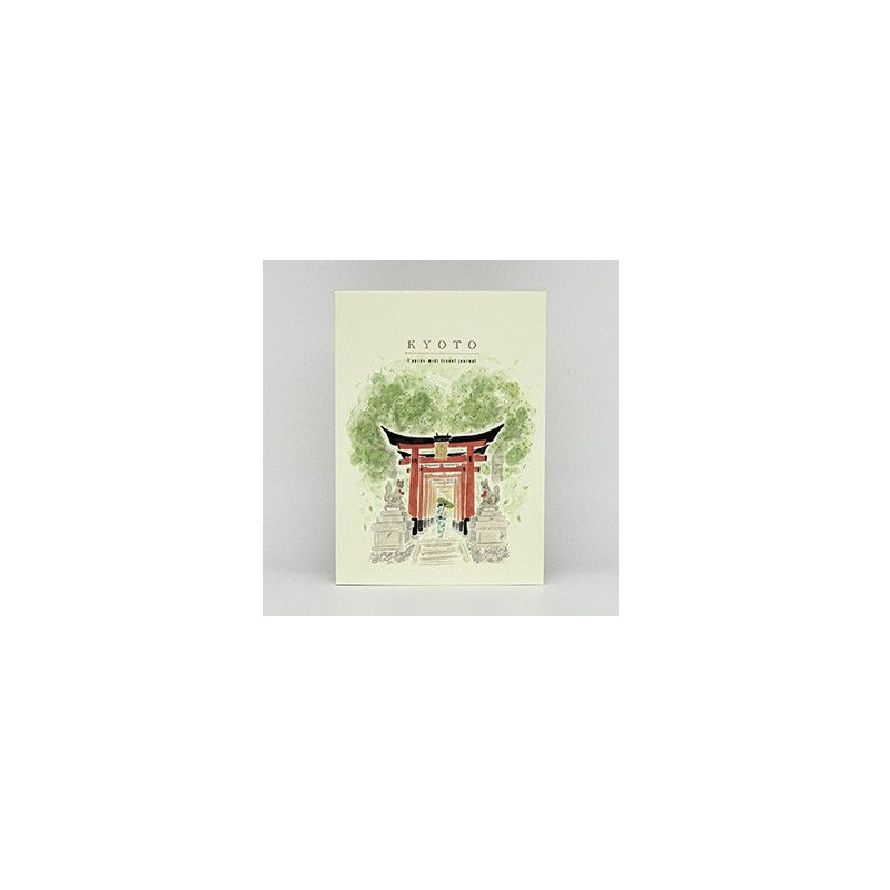 Illustrated A5 Travel Journal "Kyoto: Inari temple"