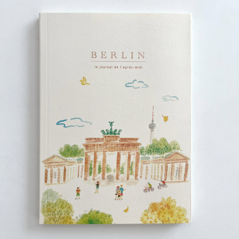 Journal de voyage illustré A5 « Berlin »