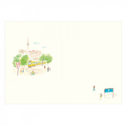 Illustrated A5 Travel Journal "Berlin"