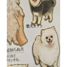 'Pomeranian' Otonano-Zukan Paper stickers