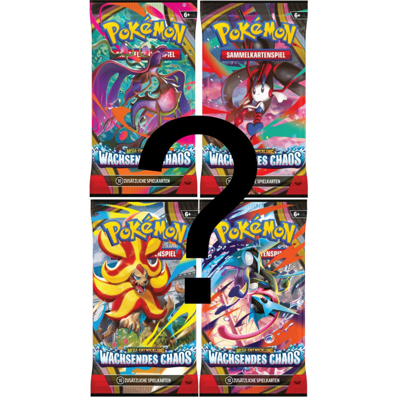 [du 22.5.][max. 12] [en allemand] Wachsendes Chaos 1 Booster - Cartes Pokémon