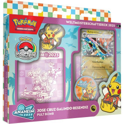[en allemand] Weltmeisterschaftsdeck 2025 avec Katapuldra -  Cartes Pokémon