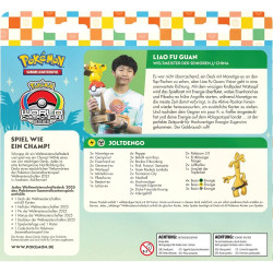 [en allemand] Weltmeisterschaftsdeck 2025 avec Monetigo -  Cartes Pokémon