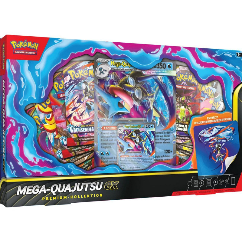 [German edition] Mega-Quajutsu-ex Premium-Kollektion - Pokémon Cards