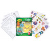 Pokémon: 50 Stickers and coloring book by CRAYOLA
