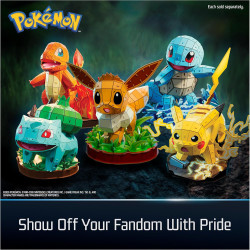 Pokémon Squirtle - puzzle with 180 pieces by 4D Build