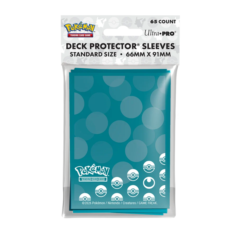 65 pochettes protectrices avec design Pokémon de type Ténèbres par Ultra PRO
