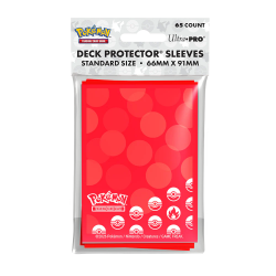 65 pochettes protectrices avec design Pokémon de type Feu par Ultra PRO