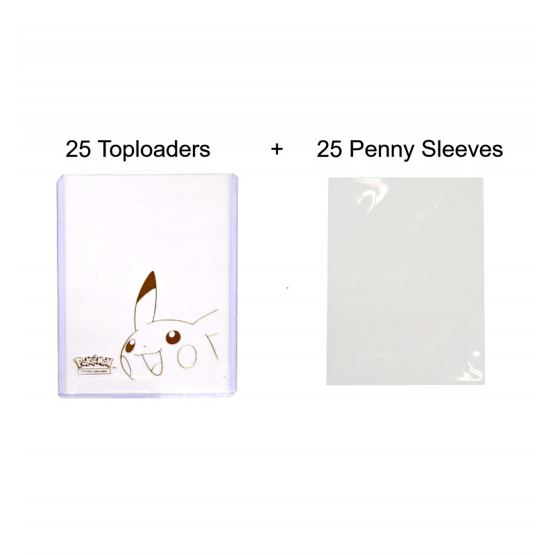penny sleeves and top loaders for pokemon cards 200pc Bundle - Hard Plastic Card Sleeve, Trading Card Protectors, Yugioh & Baseball Card Sleeves youll have plenty of protection for multiple cards in your collection Samerd 200ct Toploaders and Sleeves,