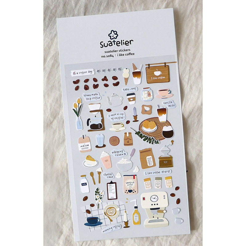 I like coffee - Daily Deco Stickers