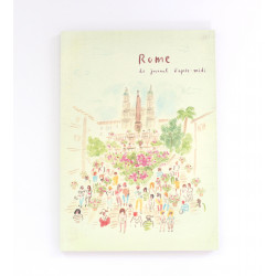 Illustriertes A5 Reisetagebuch „Rome“