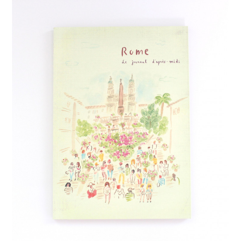 Illustriertes A5 Reisetagebuch „Rome“