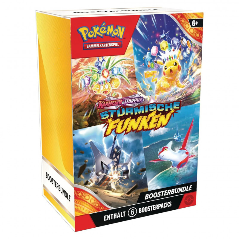 [en allemand] Stürmische Funken Boosterbundle -  Cartes Pokémon