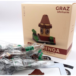 Graz Clock Tower Building Block Set – by MEMORENGA